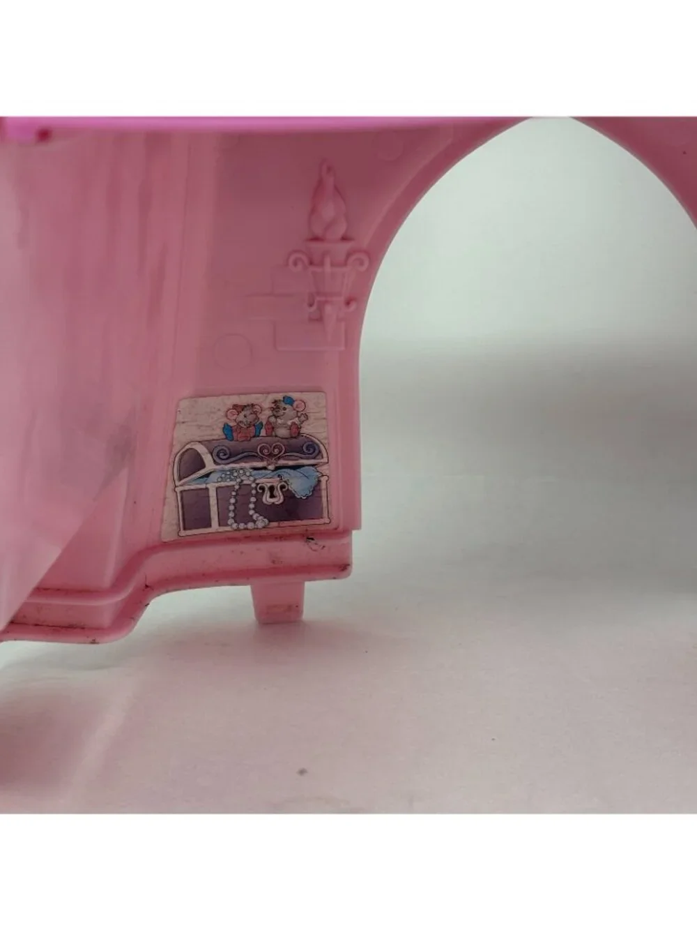 Fisher-Price Little People Klip Klop Castle Replacement Pink Tower Bottom Half